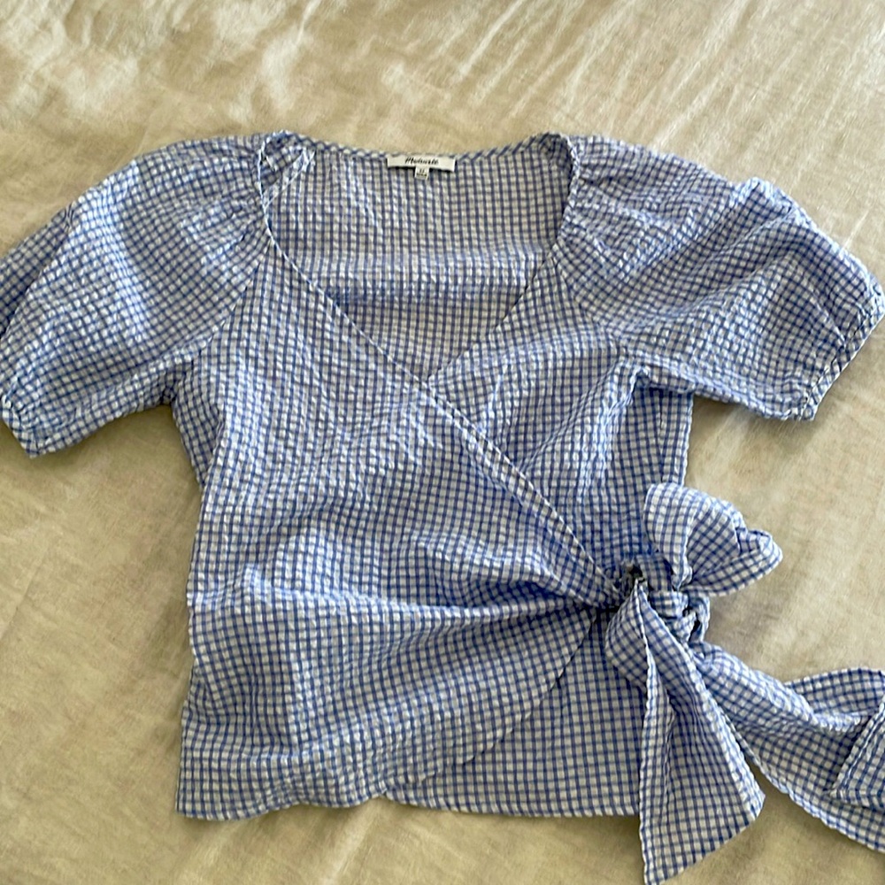 Madewell Wrap Top
